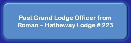 Past Grand Lodge Officer Roman - Hatheway Lodge